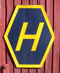 högertrafikskylt